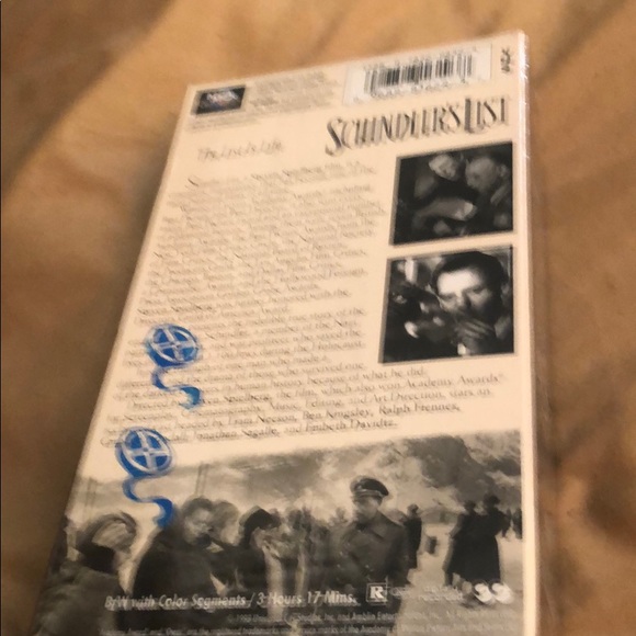 Universal Other Schindlers List Vhs Tapes Unwrapped Poshmark
